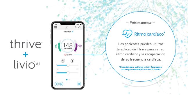 Aplicación Thrive del Livio