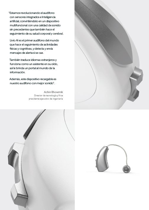 Audífono inteligente que traduce