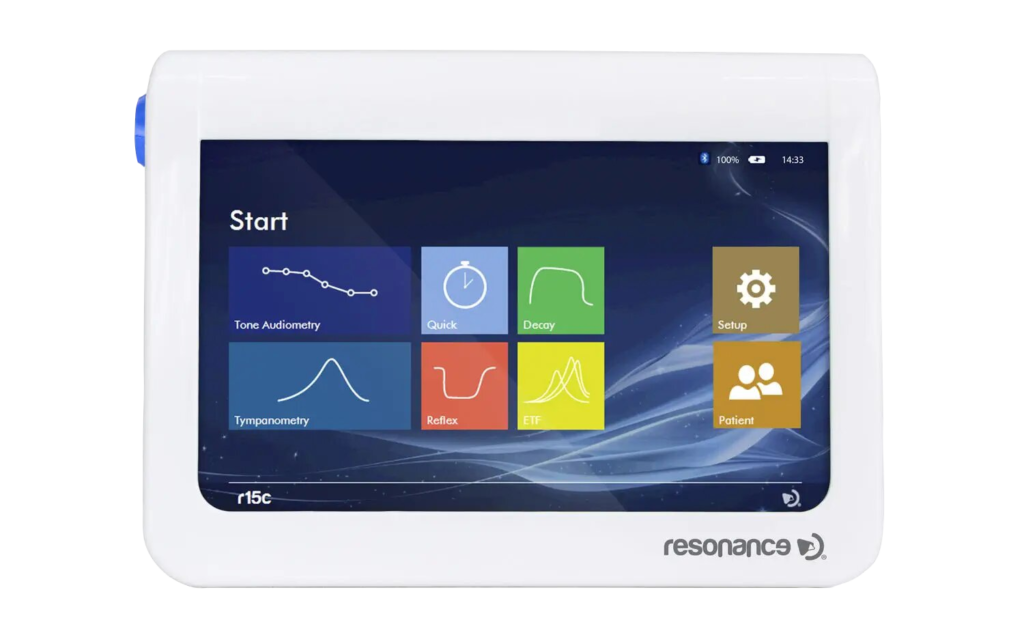 equipos combinados audiómetro y timpanómetro