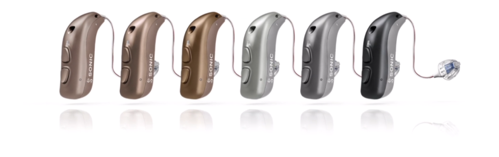 audífonos de la familia radiant de la marca Sonic