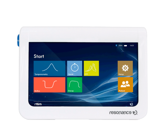 Timpanómetro portátil 